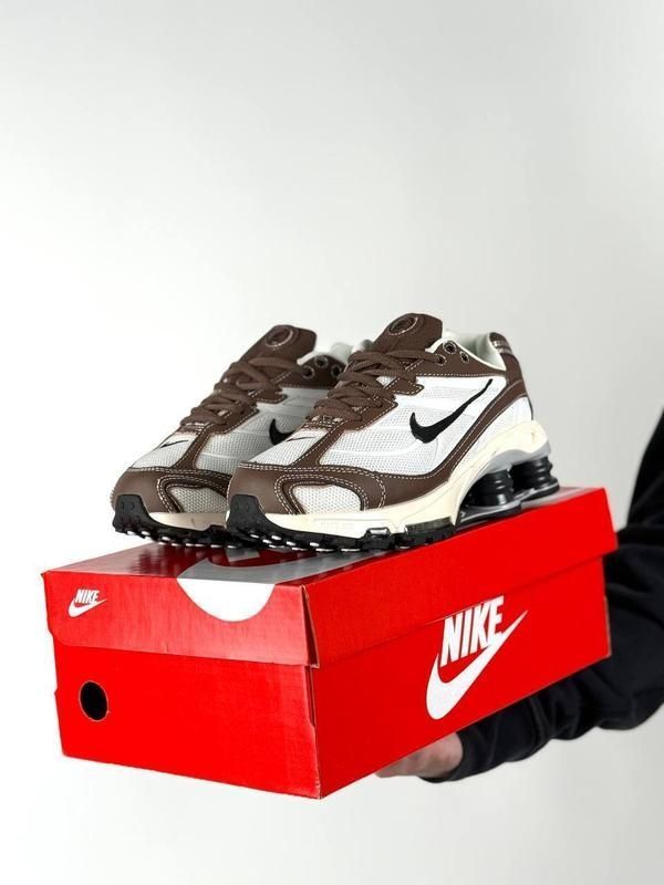 Nіke x Supreme Shox Ride 2 SP White Brown nksupshrid2spwhbr фото