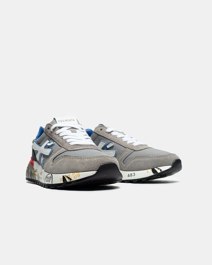Premiata Mick Grey Blue Red ALL24906 фото