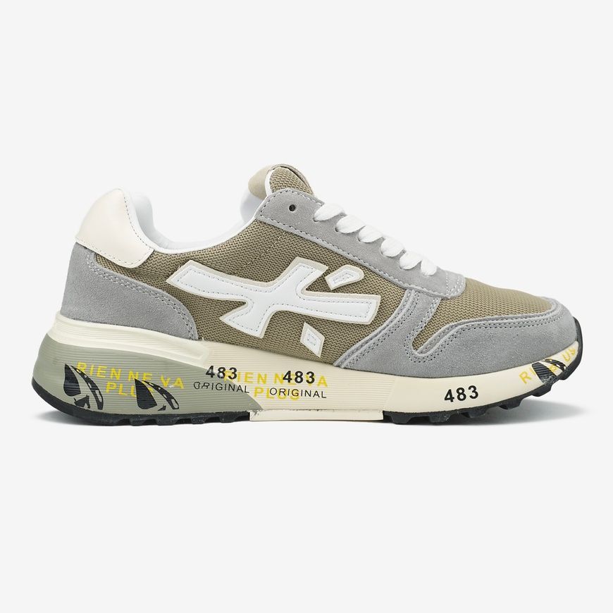 Premiata Mick Beige Grey White ALL24286 фото