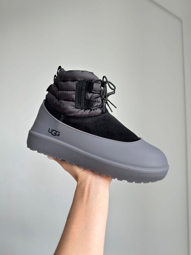 Ugg Classic Mini Lace-Up Black All14021 фото
