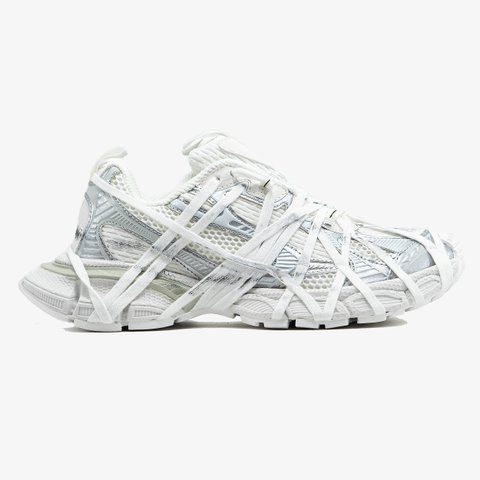 Balenciaga 3XL Extreme Lace White Silver ALL22406 фото