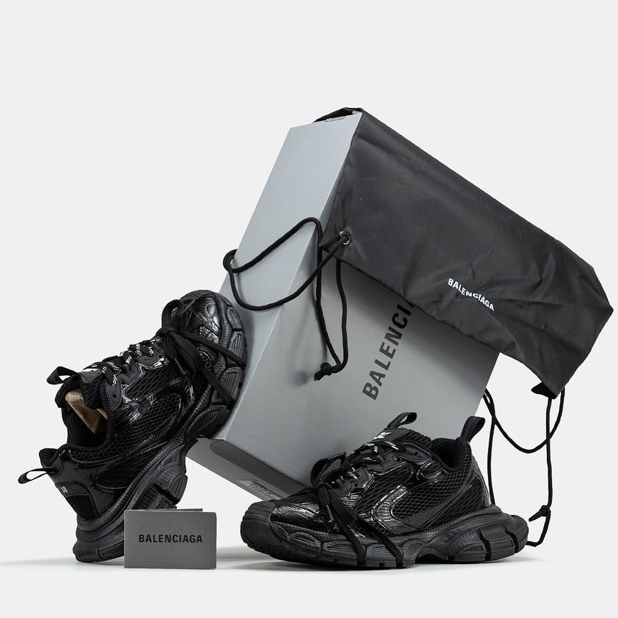 Balenciaga 3XL Triple Black ALL18187 фото