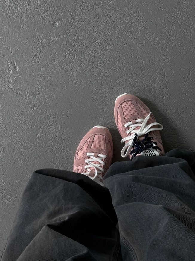 New Balance 530 x Miu Miu Pink Blue Laces All22286 фото