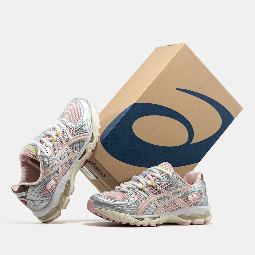 Asics Gel-Nimbus 10.1 Silver Pink Milk All23771 фото